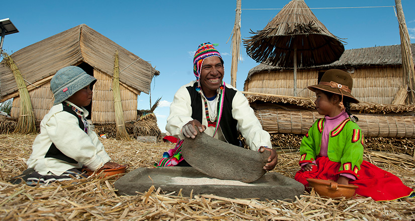 Tourism in the Uros Islands